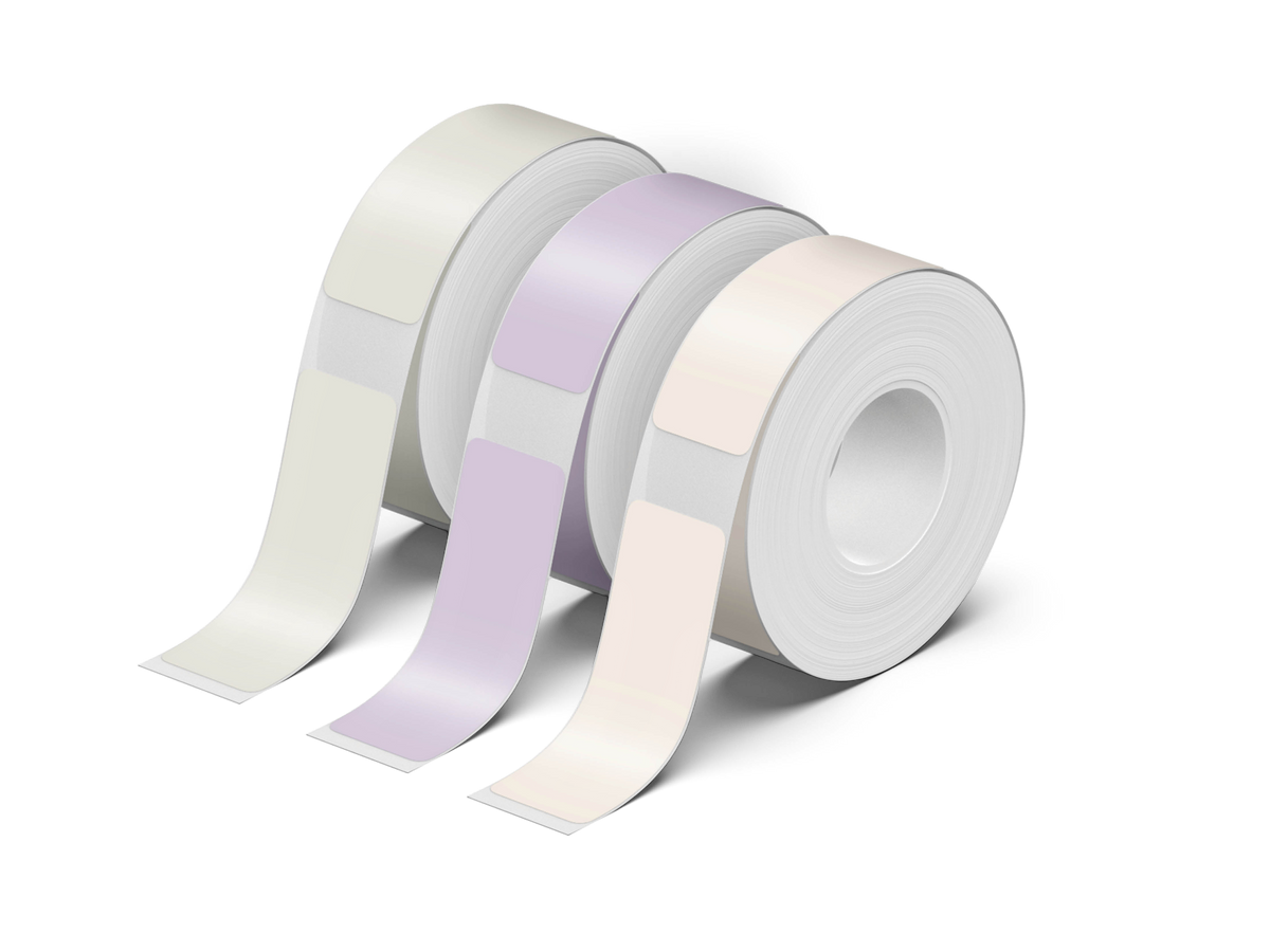NELKO 0.5"×1.5" Thermal Paper 3 Rolls for P21