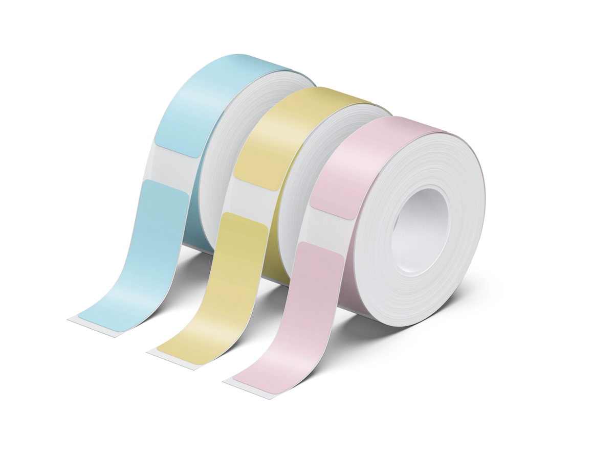 NELKO 0.5"×1.5" Thermal Paper 3 Rolls for P21