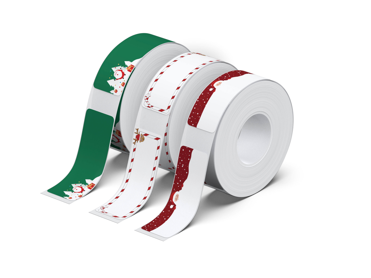 NELKO 0.5"×1.5" Thermal Paper 3 Rolls for P21
