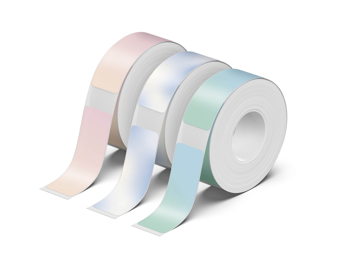 NELKO 0.5"×1.5" Thermal Paper 3 Rolls for P21