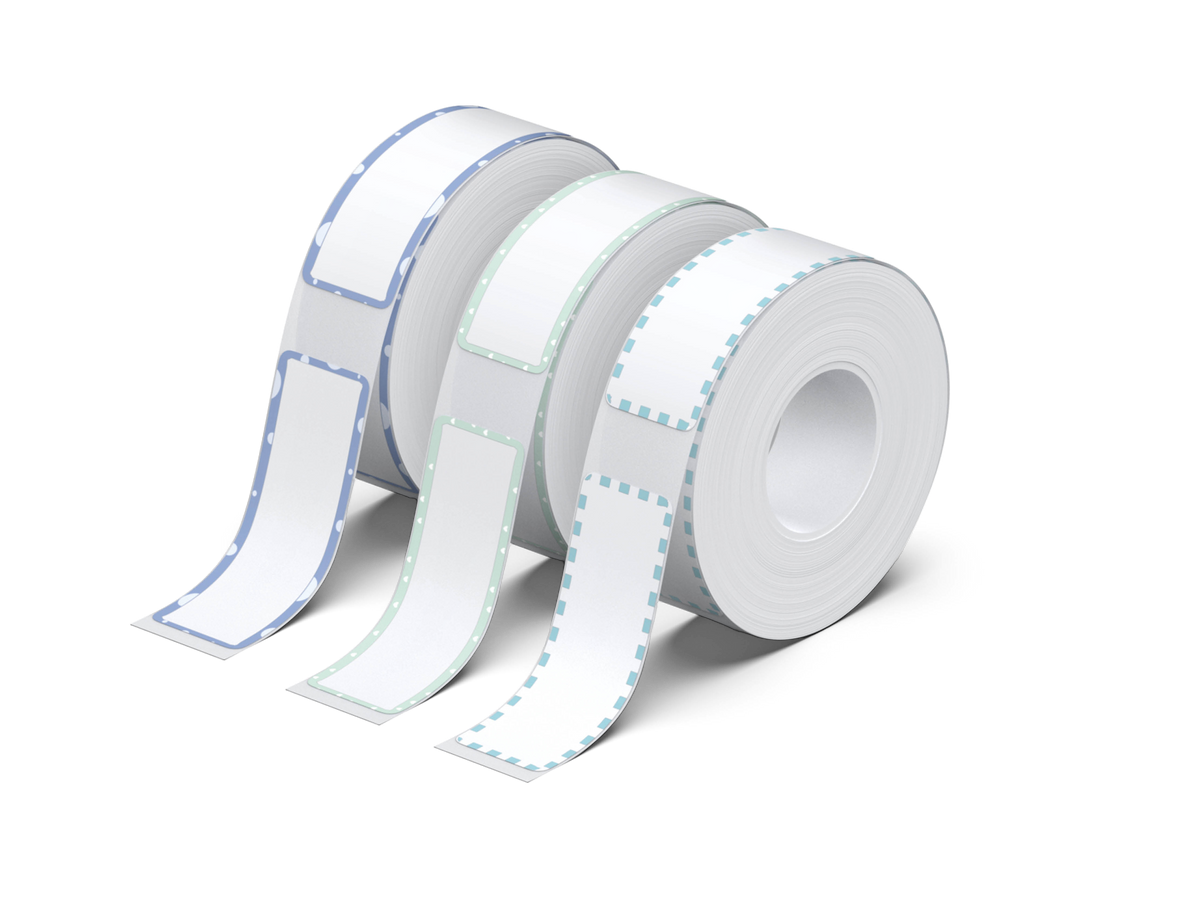 NELKO 0.5"×1.5" Thermal Paper 3 Rolls for P21