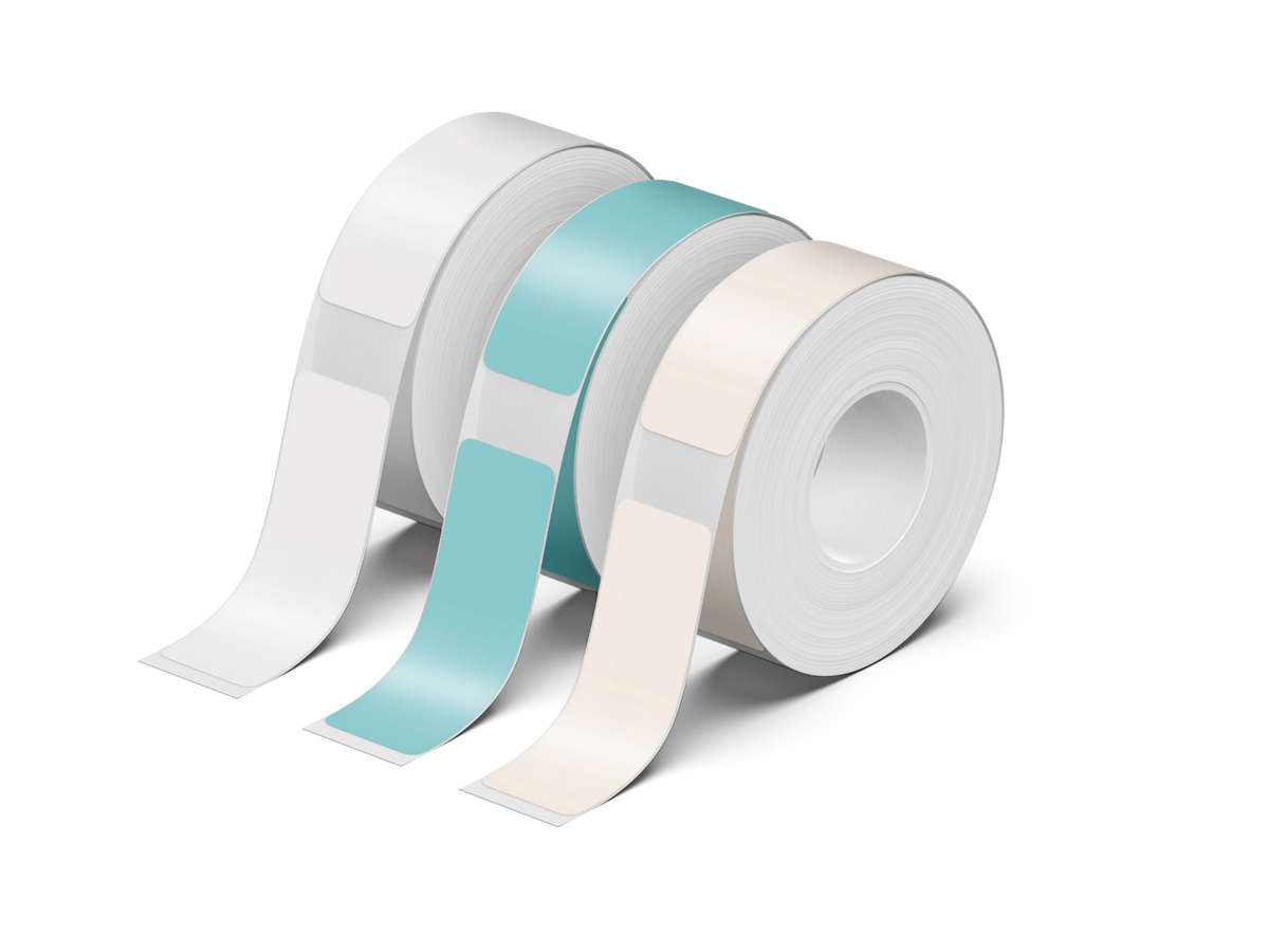 NELKO 0.5"×1.5" Thermal Paper 3 Rolls for P21