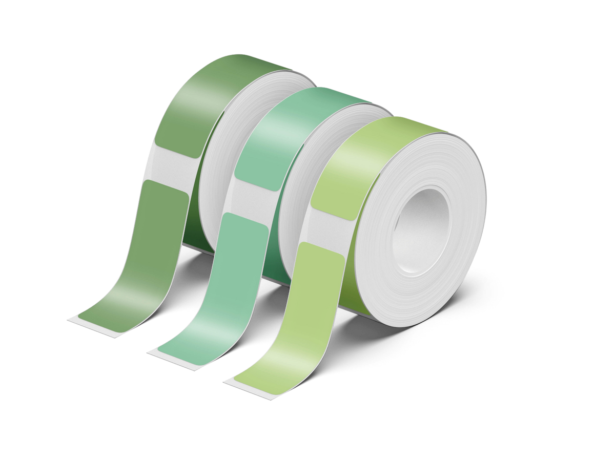 NELKO 0.5"×1.5" Thermal Paper 3 Rolls for P21