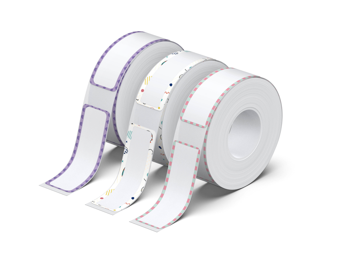 NELKO 0.5"×1.5" Thermal Paper 3 Rolls for P21