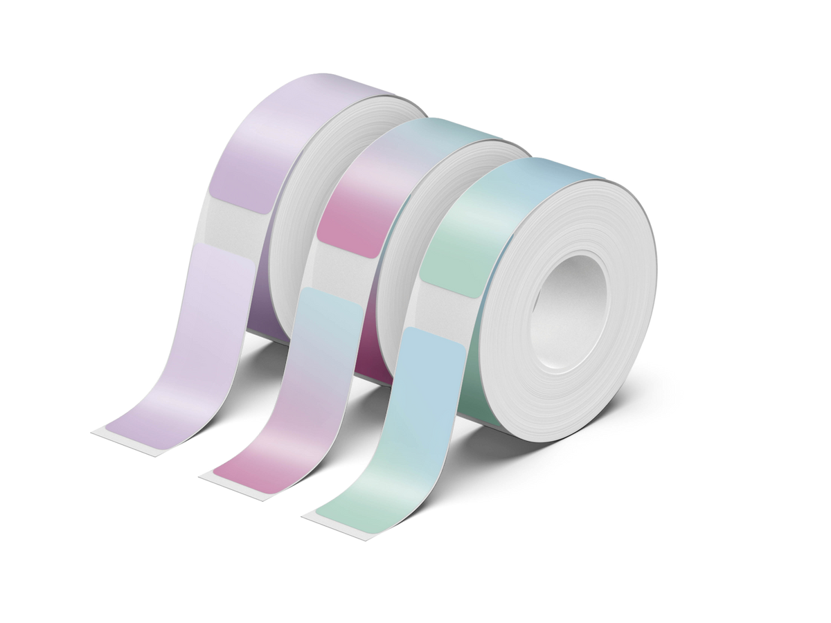 NELKO 0.5"×1.5" Thermal Paper 3 Rolls for P21