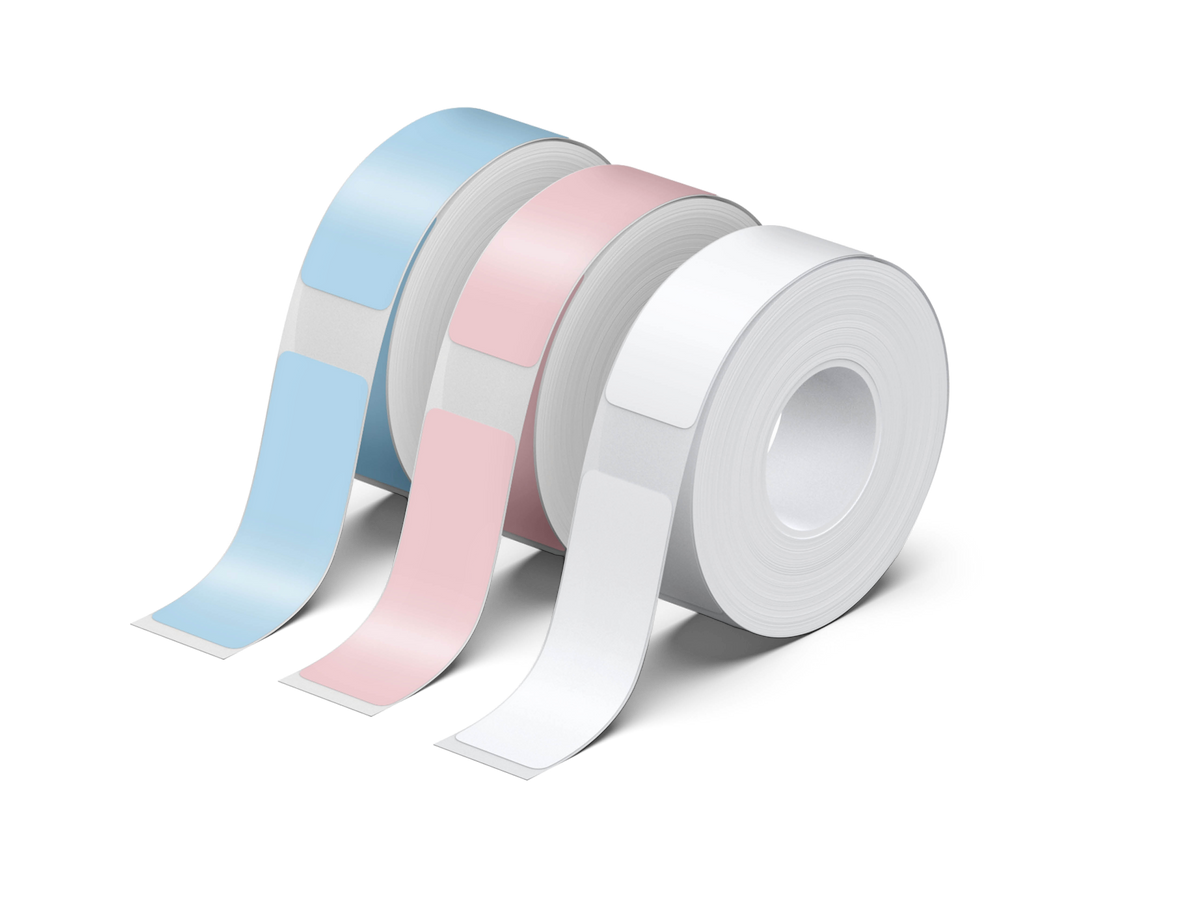 NELKO 0.5"×1.5" Thermal Paper 3 Rolls for P21