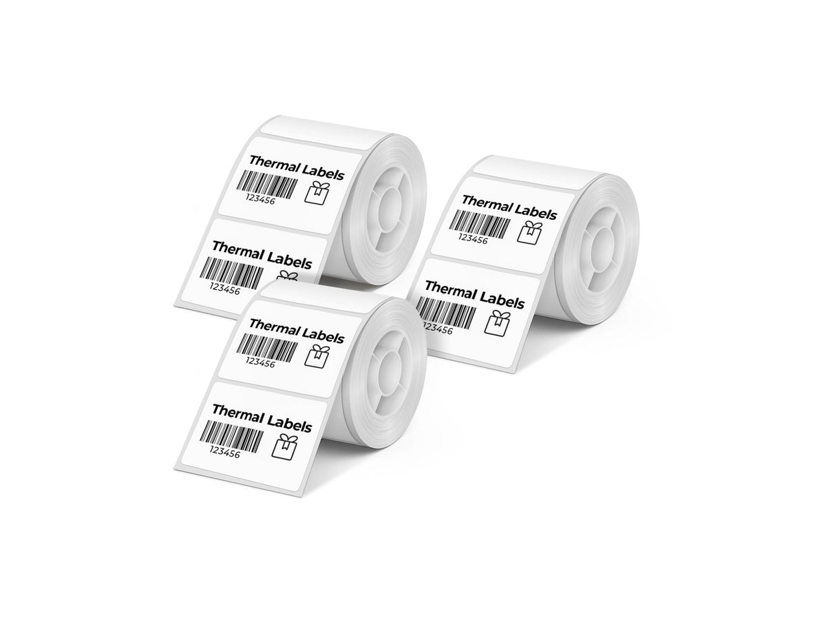 NELKO 1.1"×0.7" Thermal Paper 3 Rolls for PM220