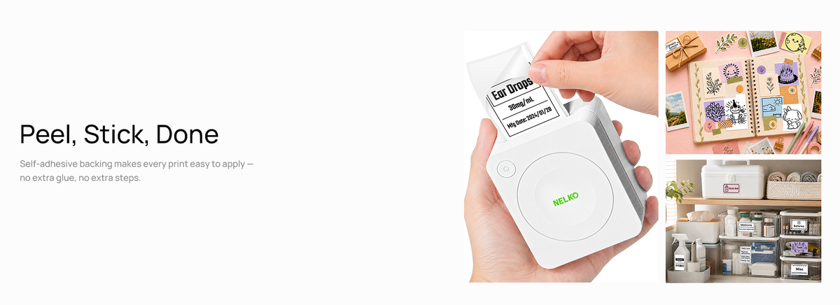 NELKO PM230 Bluetooth Sticker Printer